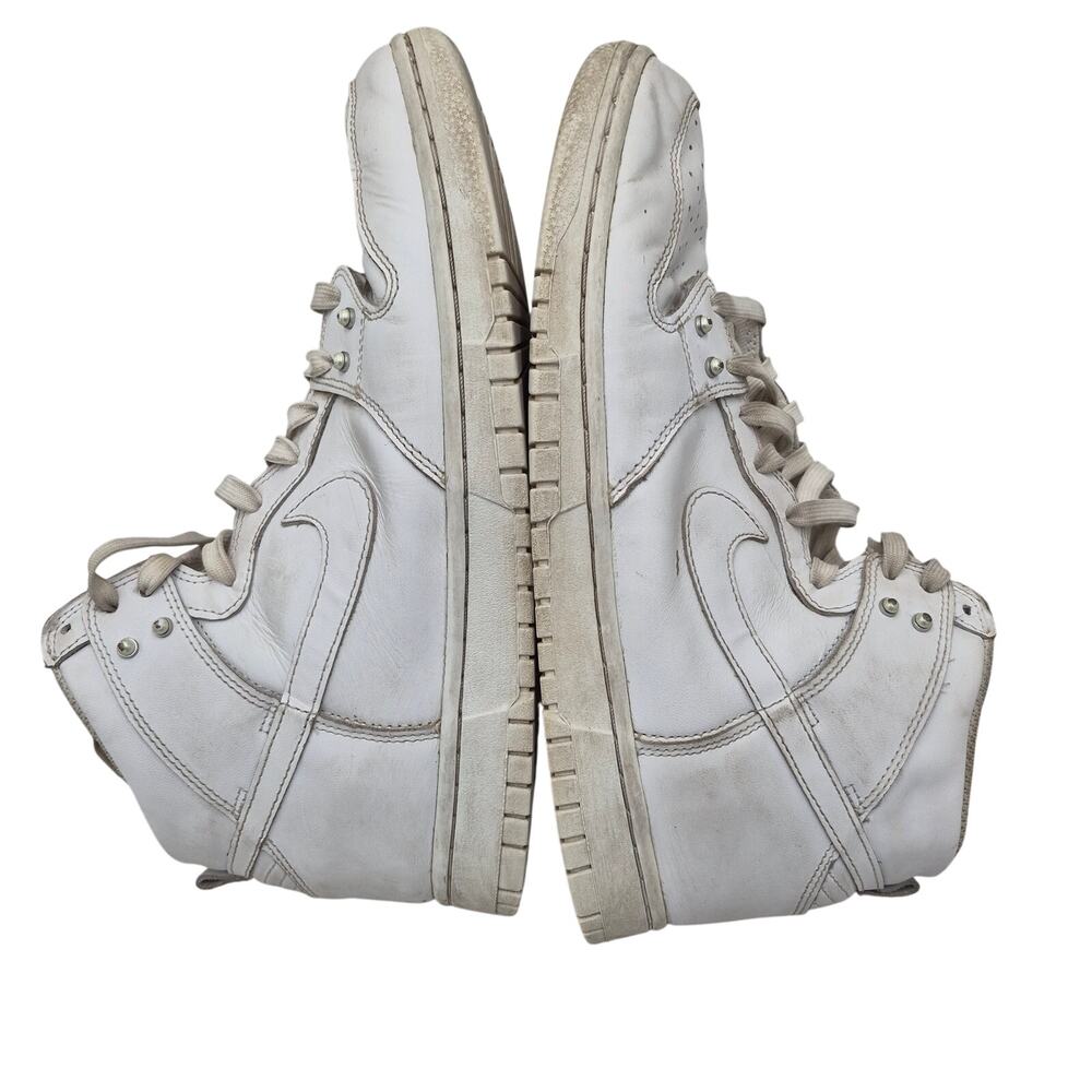 Nike Dunk High SE Pearl Studs Jewel Low Triple White DM7607-100 men’s size 10
